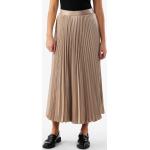 Braune Yas Wadenlange | Midi Festliche Röcke für Damen Größe L 