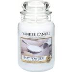 Weiße Yankee Candle Duftkerzen aus Baumwolle 