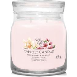 Yankee Candle Pink Cherry & Vanilla Duftkerze Signature 368 g