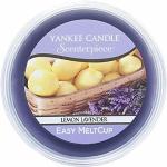 Lavendelfarbene Yankee Candle Kerzen Zitronen 