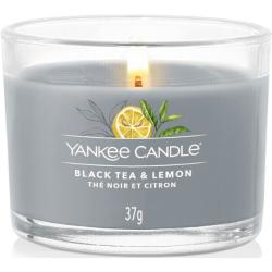 Yankee Candle Votivkerze im Glas Black Tea & Lemon 37 g
