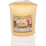 Gelbe Yankee Candle Duftkerzen Cupcake aus Baumwolle 