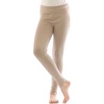Beige Yeset Thermo Leggings aus Baumwolle für Damen Größe XL 