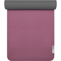 Yogamatte Pro - sehr rutschfest - Farbe bordeaux/anthrazit, Maße 183 X 61 X 0,5 cm