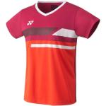 Yonex Crew Neck Shirt Club Team - Tennis Shirt Damen - Reddish Rose L