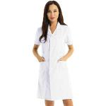 Weiße Arzt Kostüme Handwäsche für Damen Größe L 