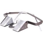 Reduzierte Graue Sportbrillen mit Sehstärke aus Stahl für Damen 