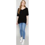 Schwarze Zabaione Blusenshirts für Damen Größe XL 1 Teil 