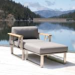 Lounge Sessel aus Edelstahl rostfrei 