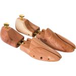 Braune tectake Schuhspanner aus Holz für Damen Größe 41 