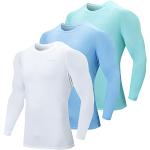 Weiße Atmungsaktive Surfshirts aus Neopren maschinenwaschbar für Herren 