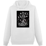 ZHANSHI Black Veil Brides BVB Sweatshirts Cotton White Hoodies S