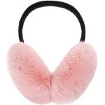 Rosa Ohrenschützer & Ohrenwärmer aus Polyester für Damen Einheitsgröße 