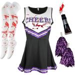 Violette Meme / Theme Halloween Cheerleader Kostüme für Damen Größe XS 