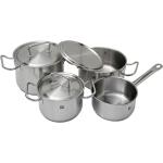 Silberne Zwilling Twin Classic Kochtopf-Sets 4 Teile 
