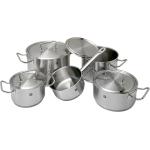 Silberne Zwilling Twin Classic Kochtopf-Sets 5 Teile 
